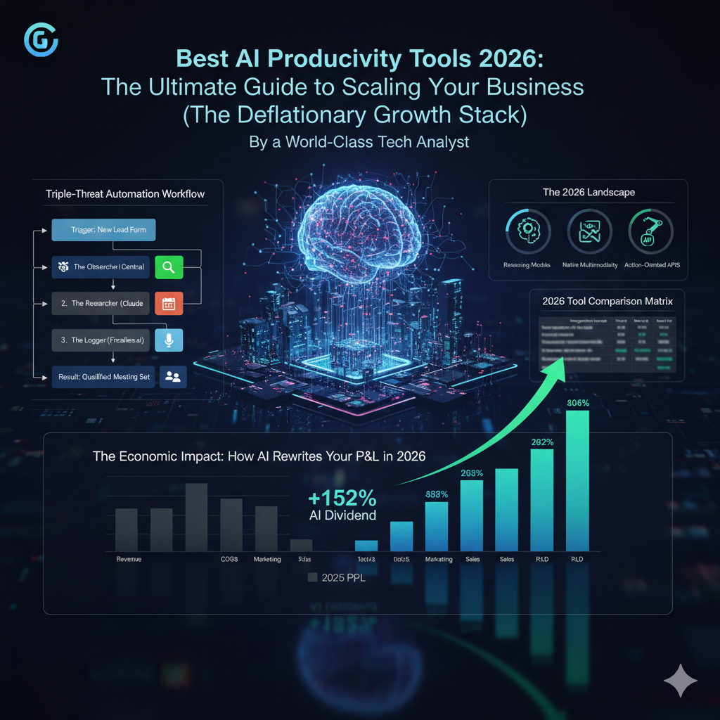 Best AI Productivity Tools 2026 Guide with Autonomous Growth Stack for Business Scaling - airealy.com